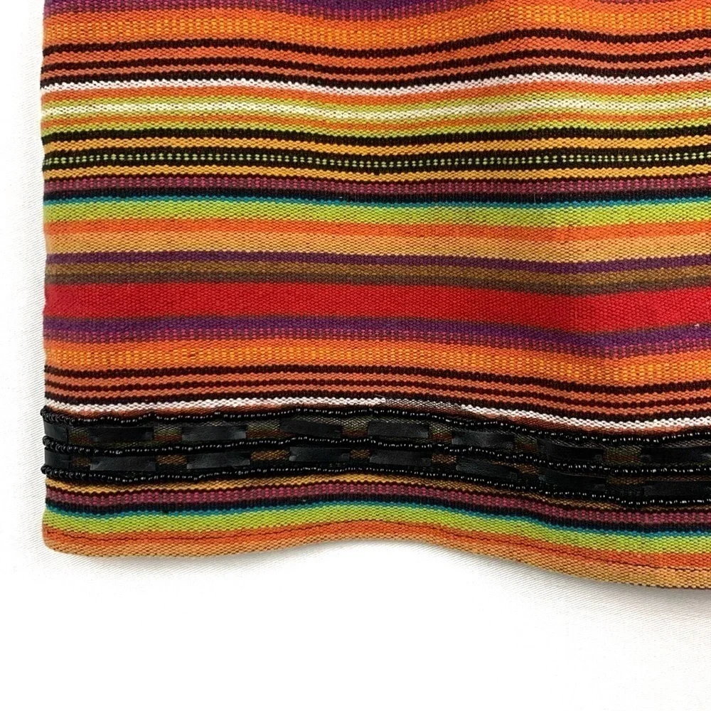 Free People New Romantics beaded stripe dress